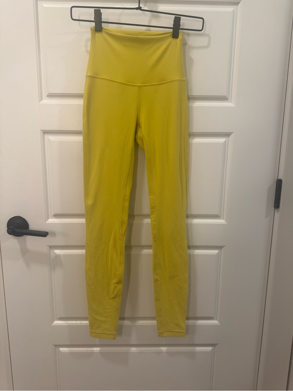 Lululemon High-Rise Yellow Leggings